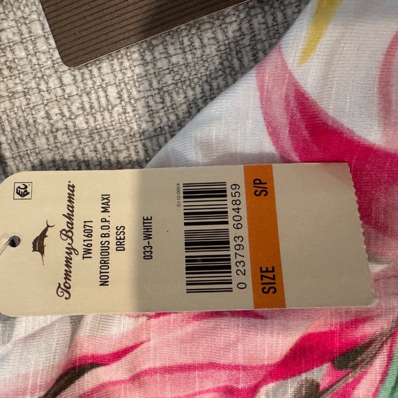 TOMMY BAHAMA Bird De Paradise Maxi Dress Size SP NWT - Picture 9 of 13